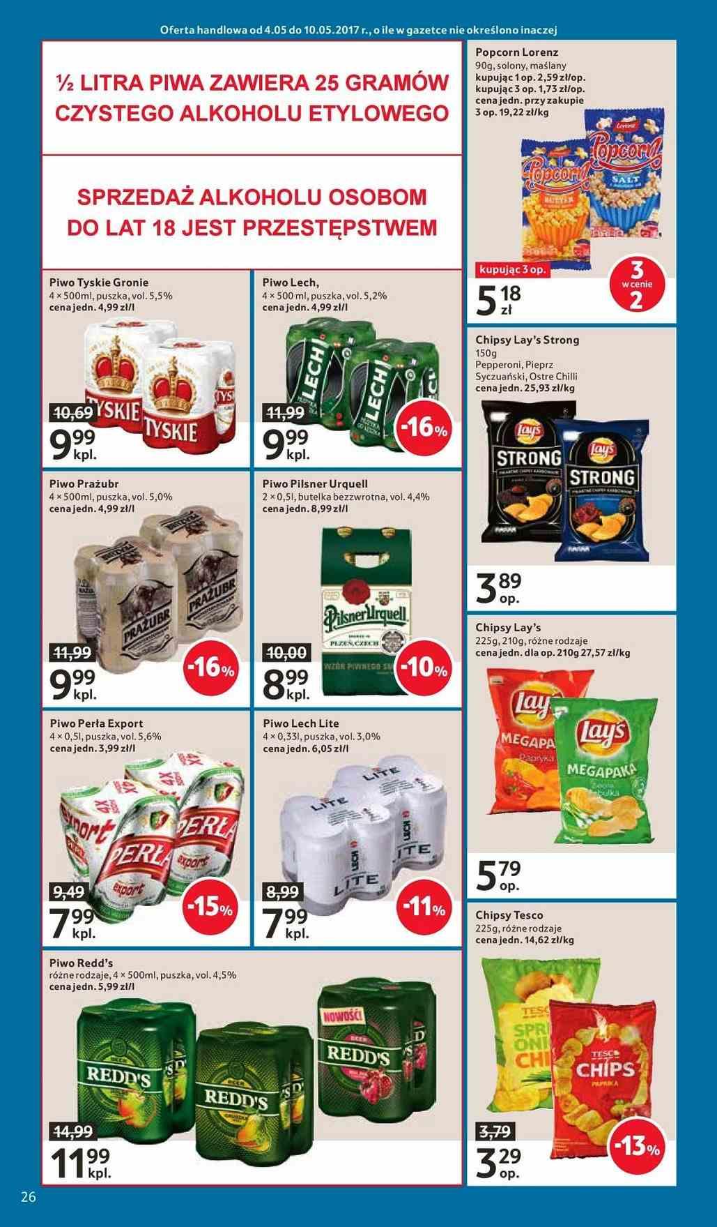 Gazetka promocyjna Tesco do 10/05/2017 str.26