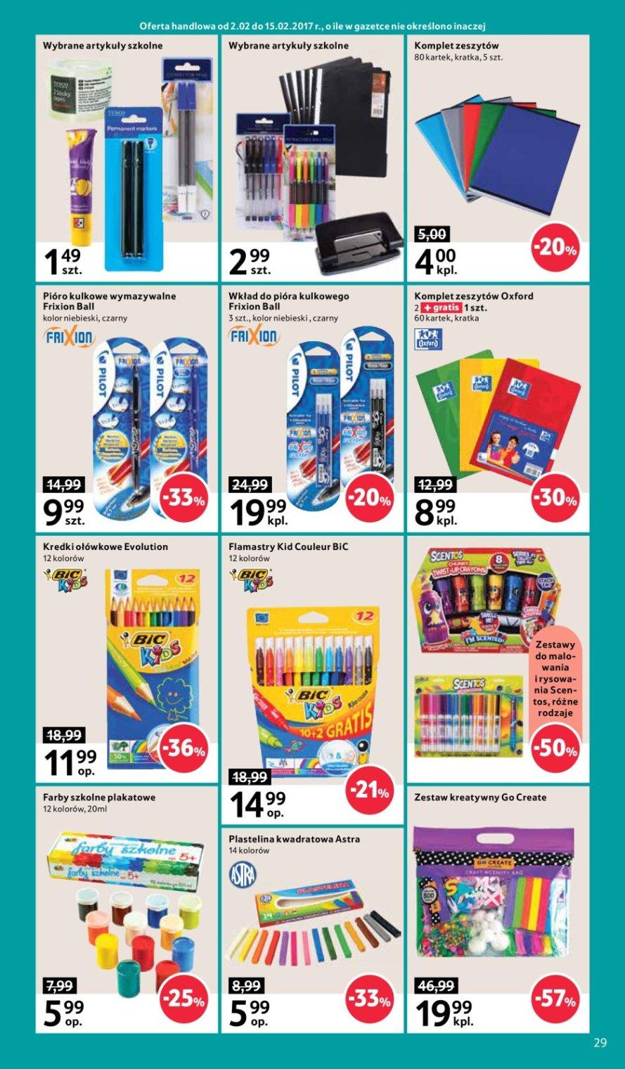 Gazetka promocyjna Tesco do 08/02/2017 str.29