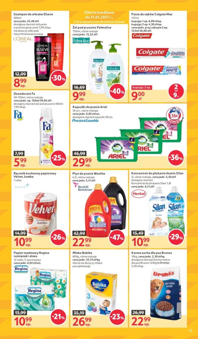 Gazetka promocyjna Tesco do 11/01/2017 str.13