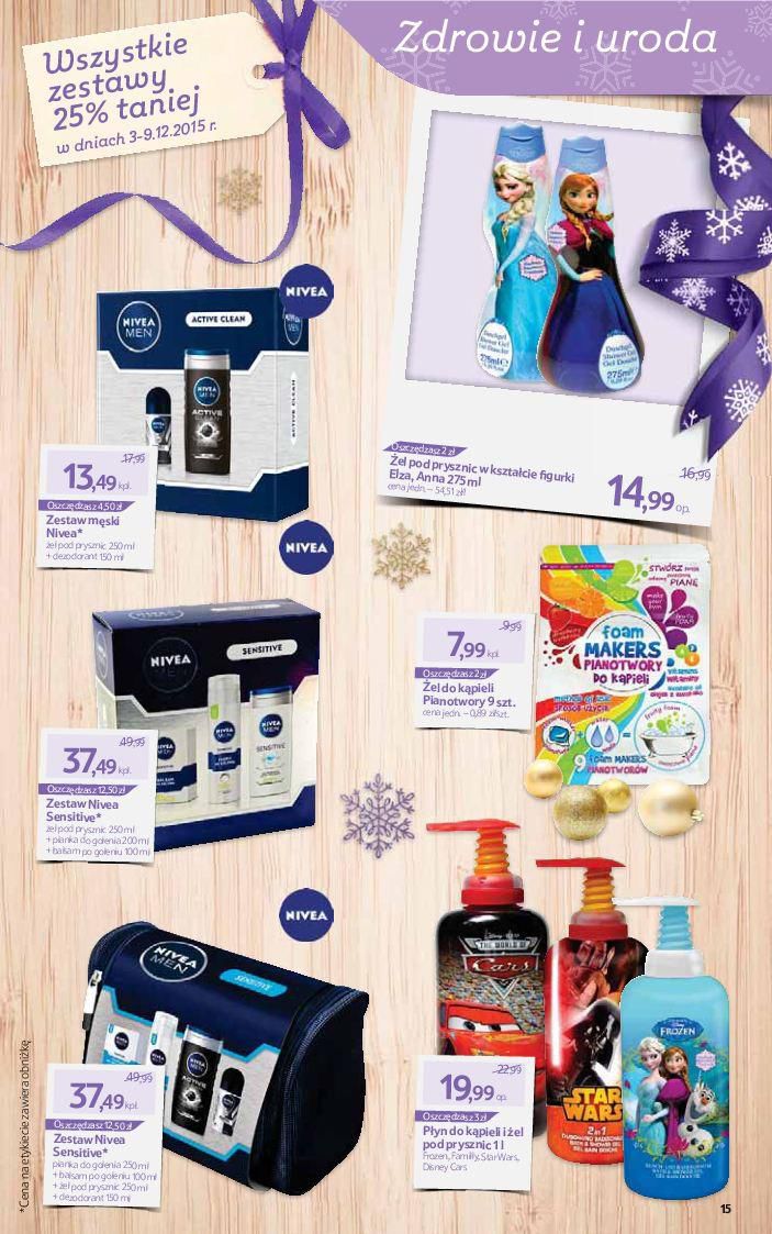 Gazetka promocyjna Tesco do 09/12/2015 str.15