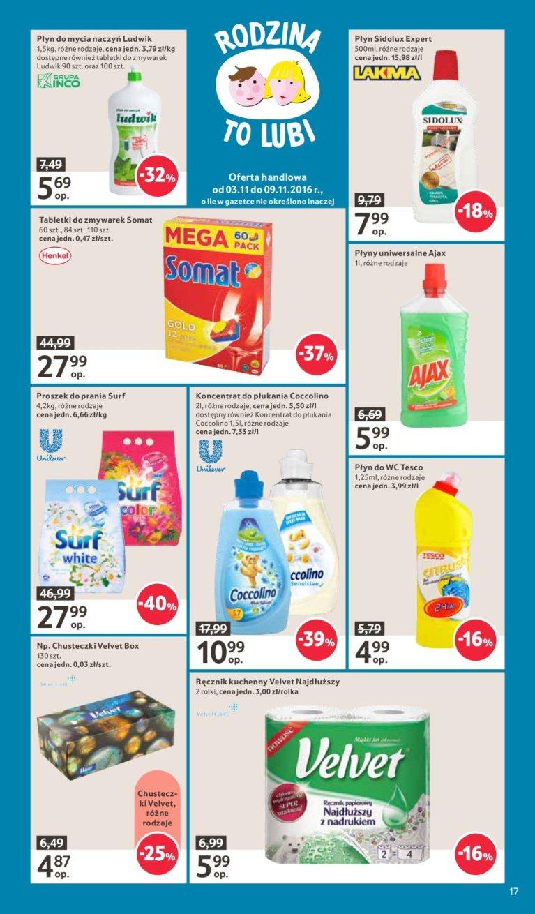 Gazetka promocyjna Tesco do 09/11/2016 str.17