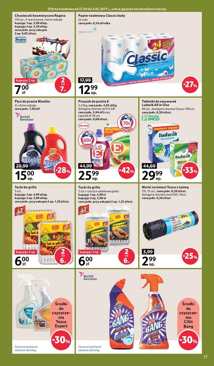 Gazetka promocyjna Tesco do 03/05/2017 str.17