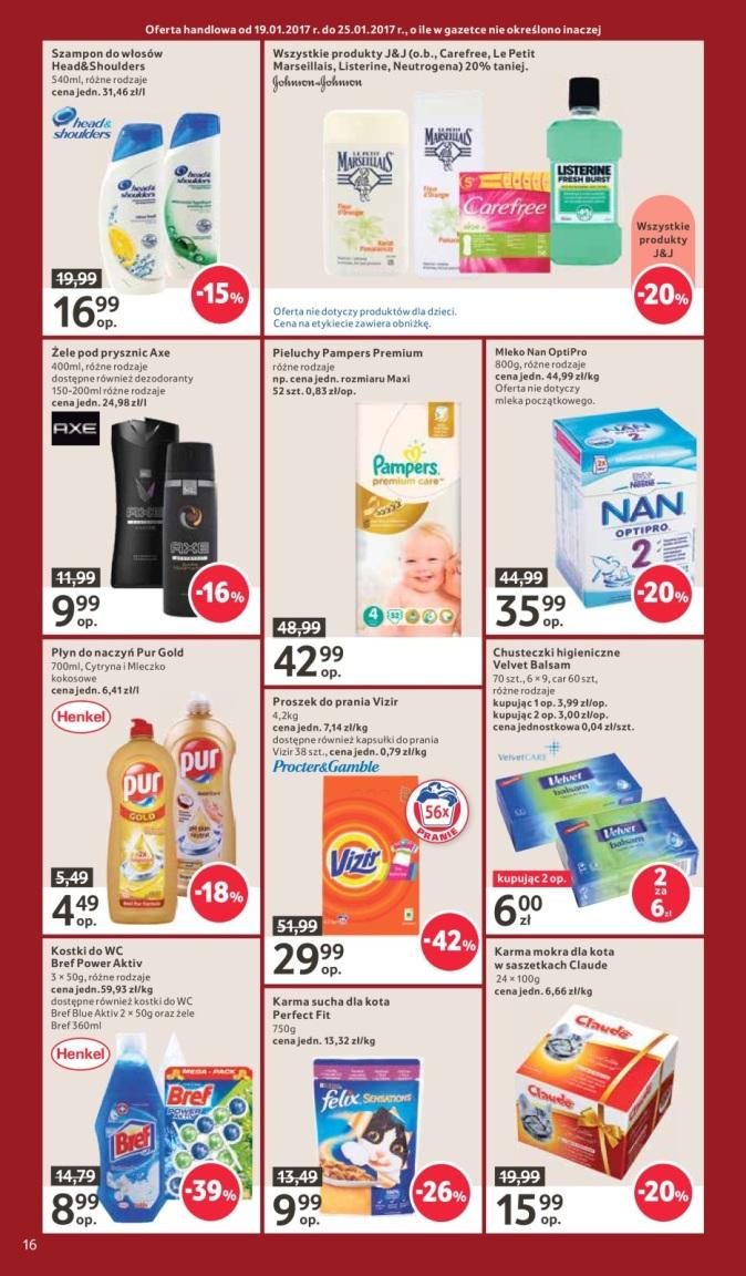 Gazetka promocyjna Tesco do 25/01/2017 str.16