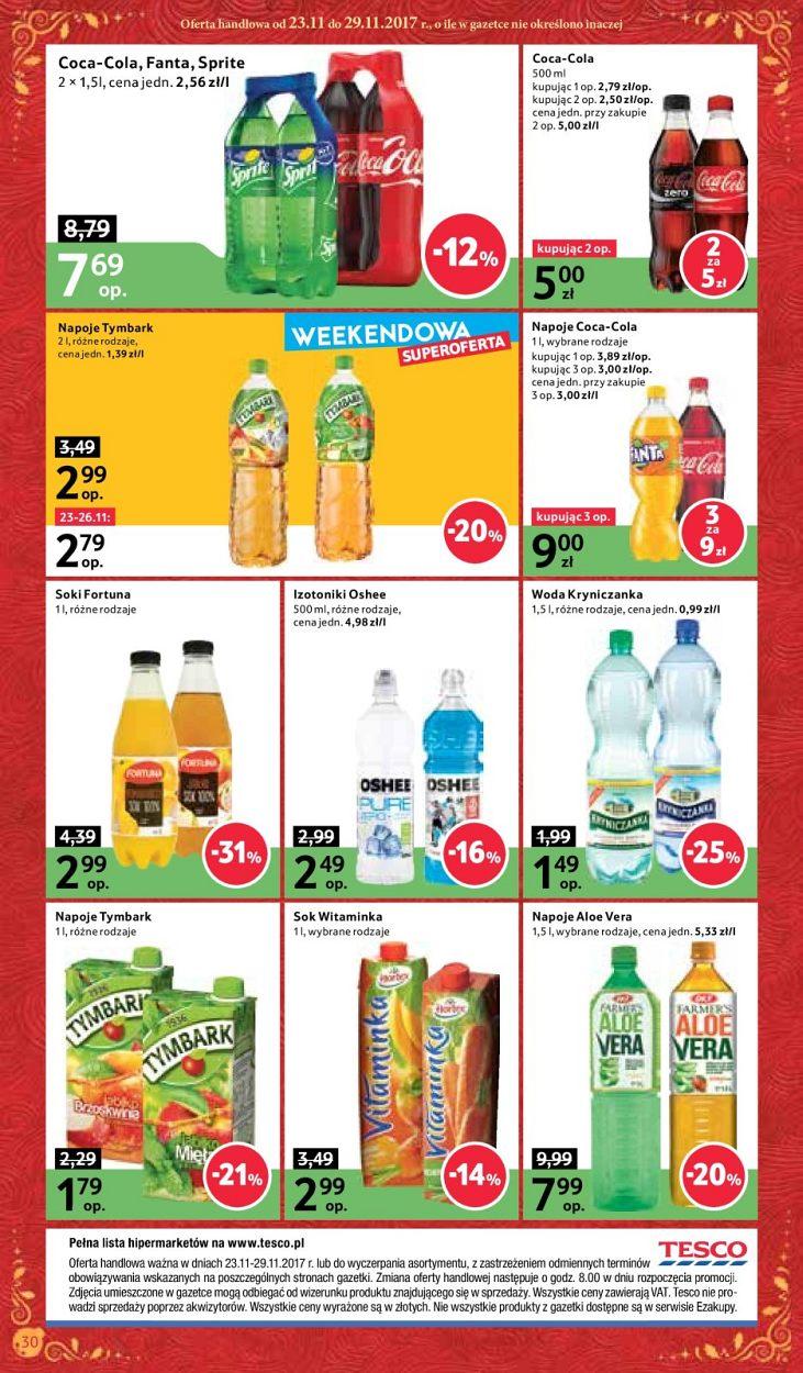 Gazetka promocyjna Tesco do 29/11/2017 str.30