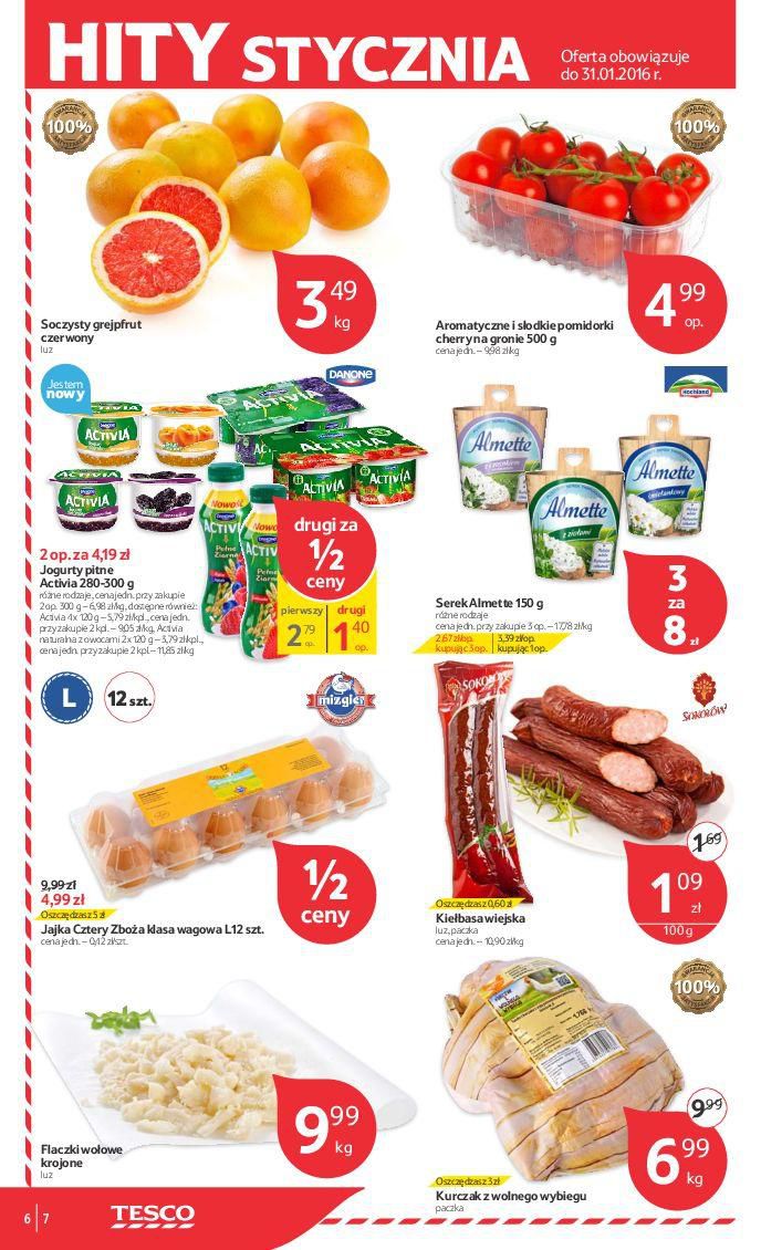 Gazetka promocyjna Tesco do 20/01/2016 str.6