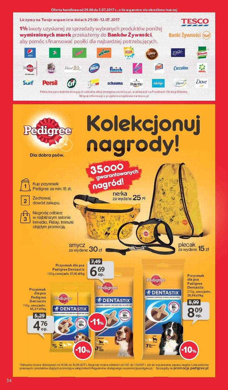 Gazetka promocyjna Tesco do 05/07/2017 str.34