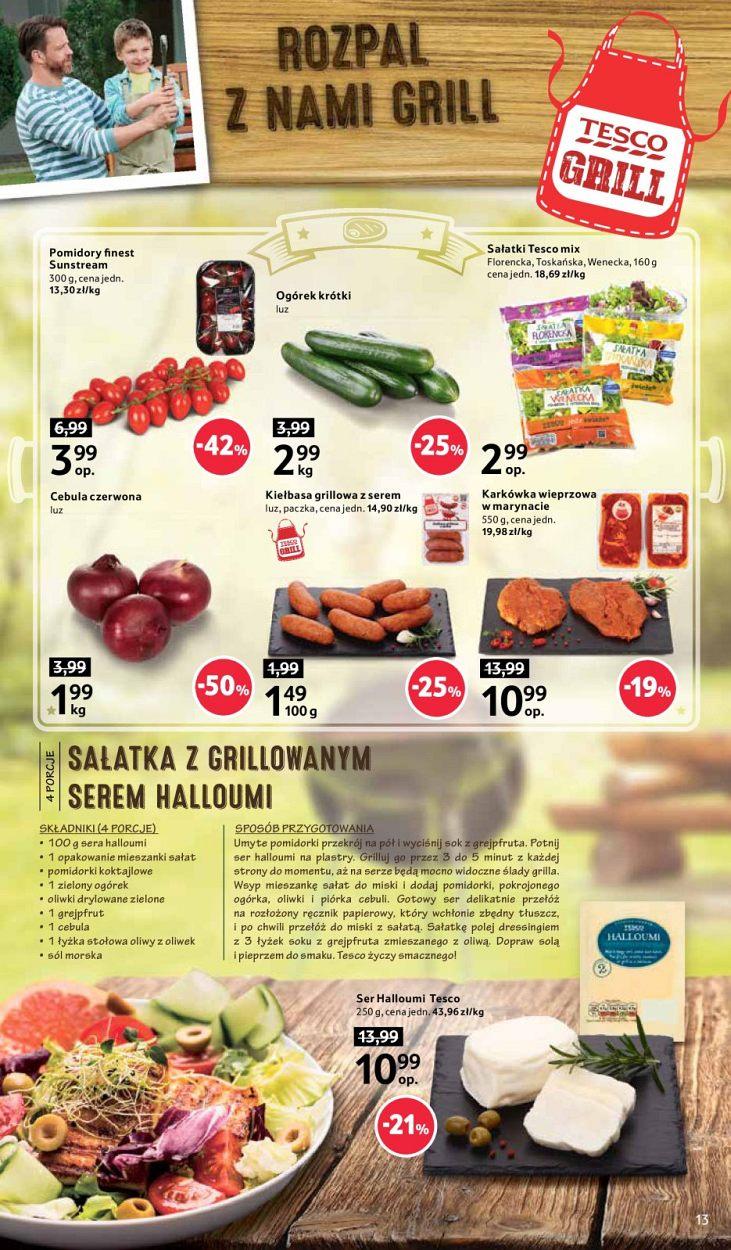 Gazetka promocyjna Tesco do 30/08/2017 str.13