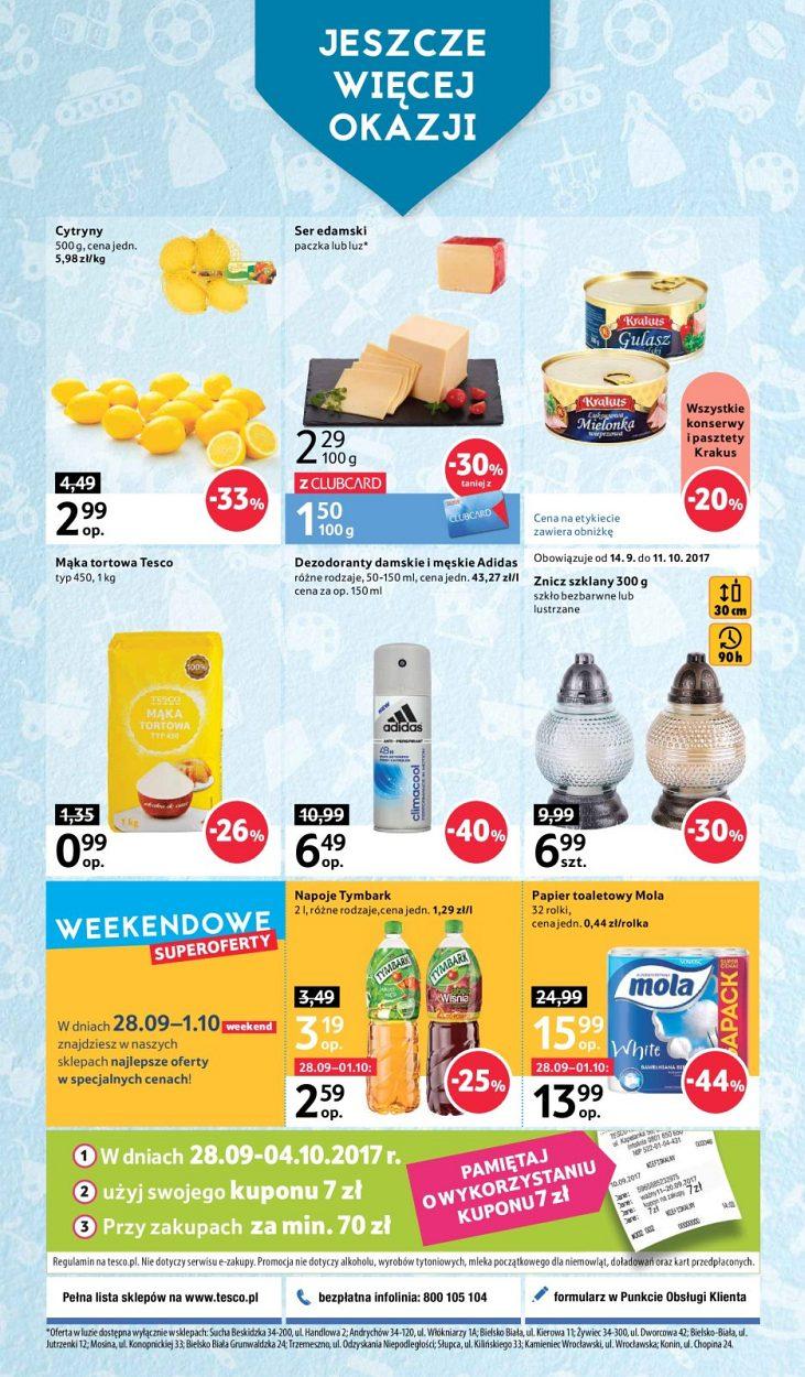 Gazetka promocyjna Tesco do 04/10/2017 str.16