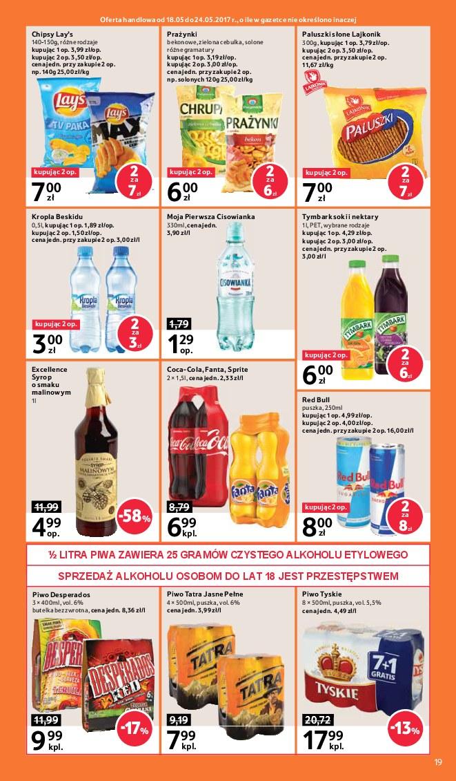 Gazetka promocyjna Tesco do 24/05/2017 str.19