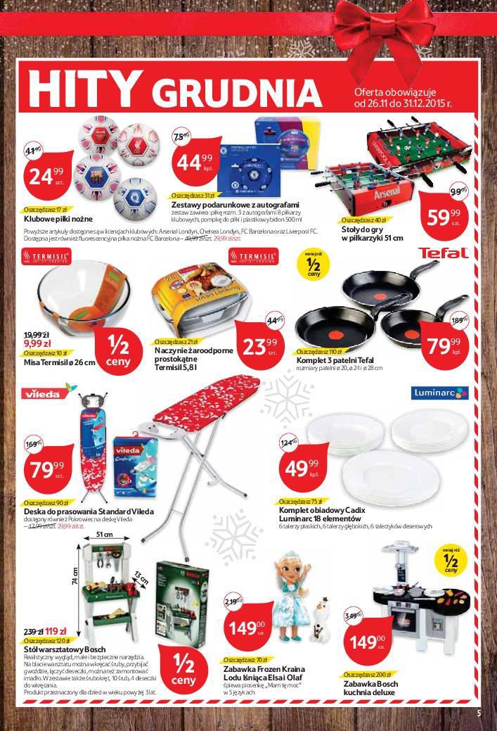 Gazetka promocyjna Tesco do 02/12/2015 str.5