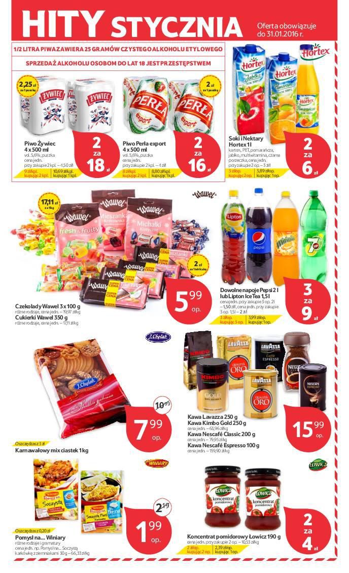 Gazetka promocyjna Tesco do 20/01/2016 str.7