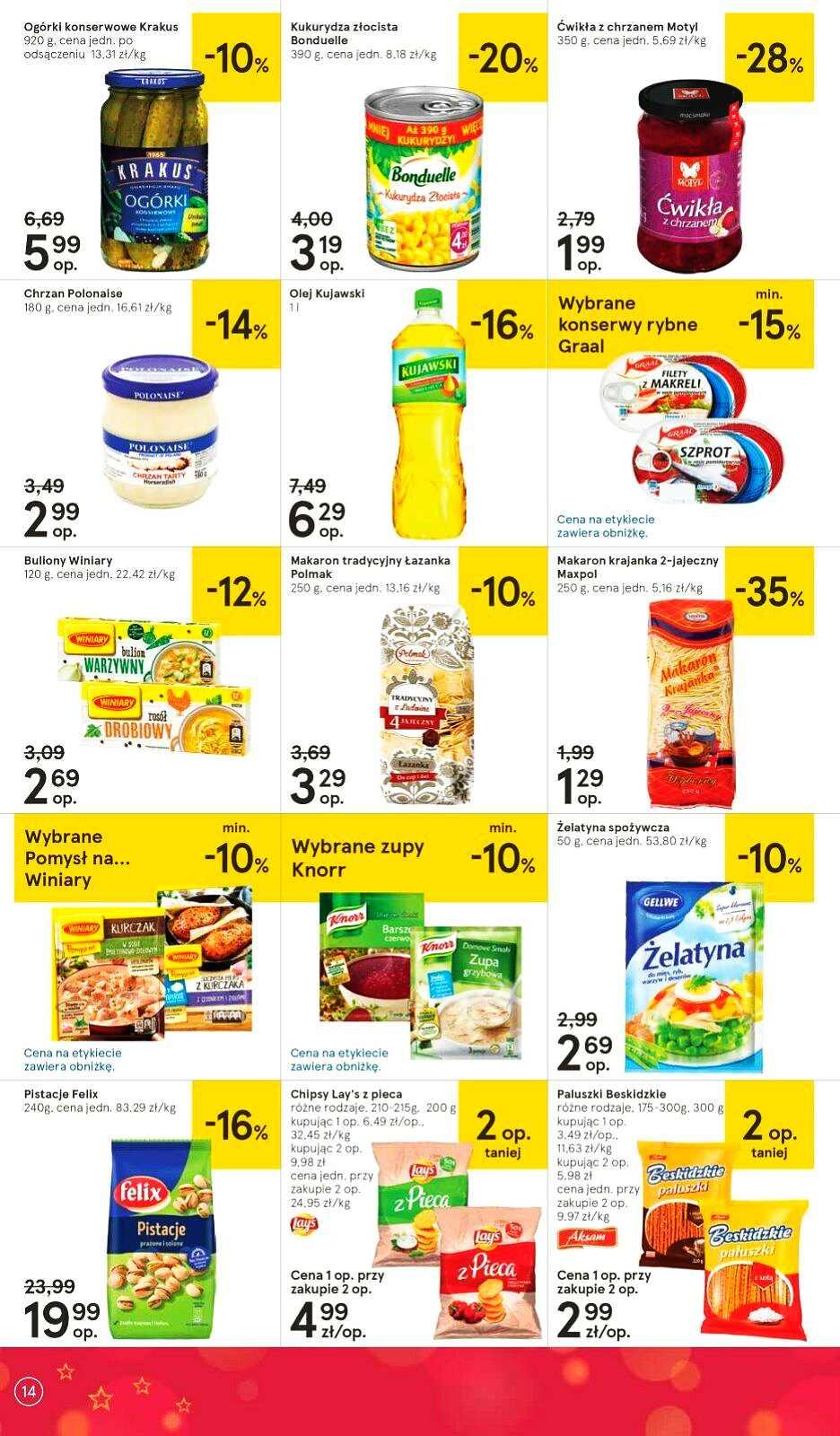 Gazetka promocyjna Tesco do 24/12/2020 str.14