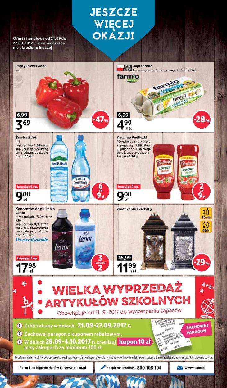 Gazetka promocyjna Tesco do 27/09/2017 str.28