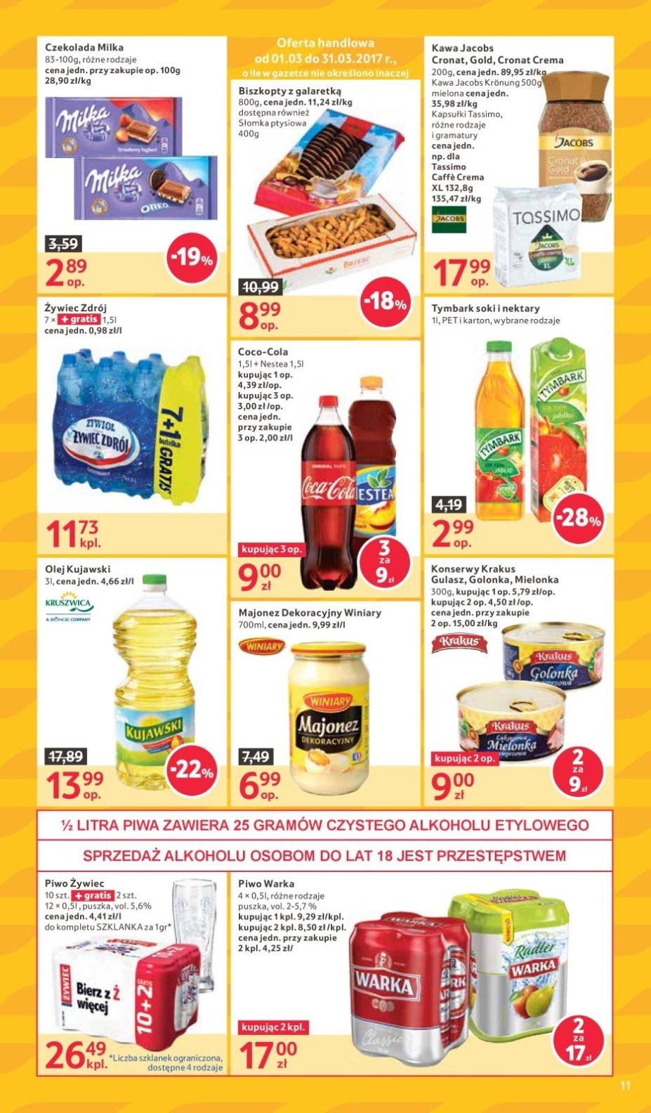 Gazetka promocyjna Tesco do 08/03/2017 str.11