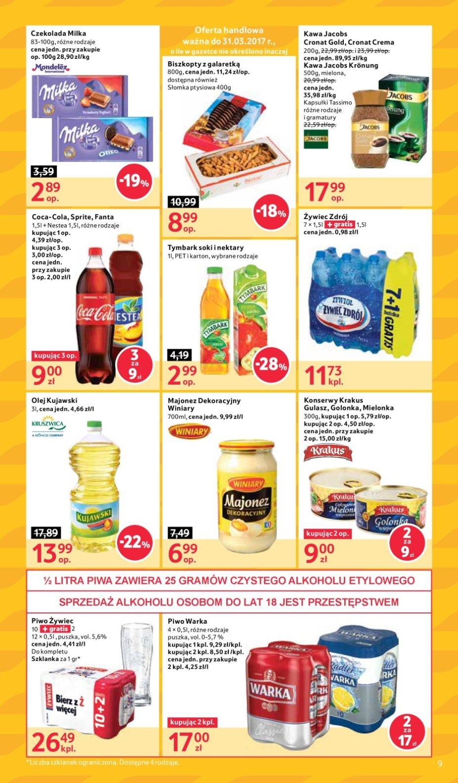 Gazetka promocyjna Tesco do 22/03/2017 str.9