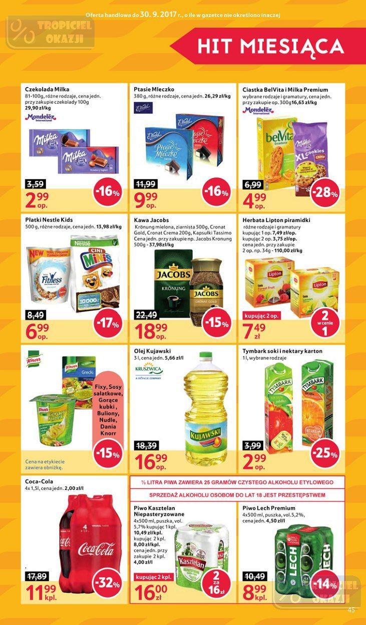 Gazetka promocyjna Tesco do 20/09/2017 str.45