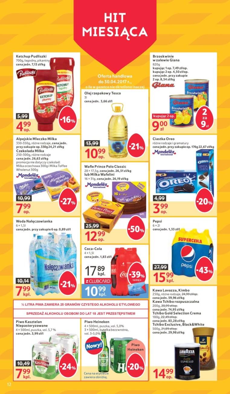 Gazetka promocyjna Tesco do 05/04/2017 str.12