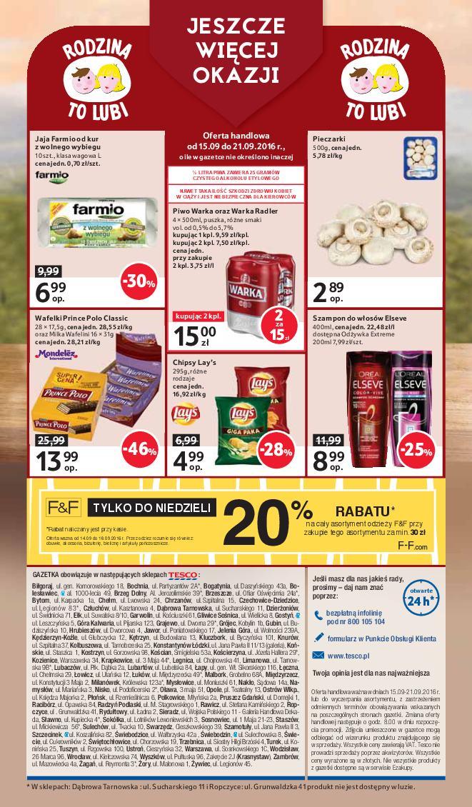 Gazetka promocyjna Tesco do 21/09/2016 str.20