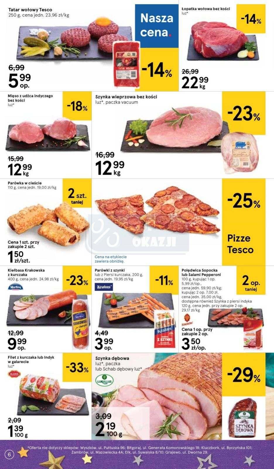 Gazetka promocyjna Tesco do 31/12/2019 str.6