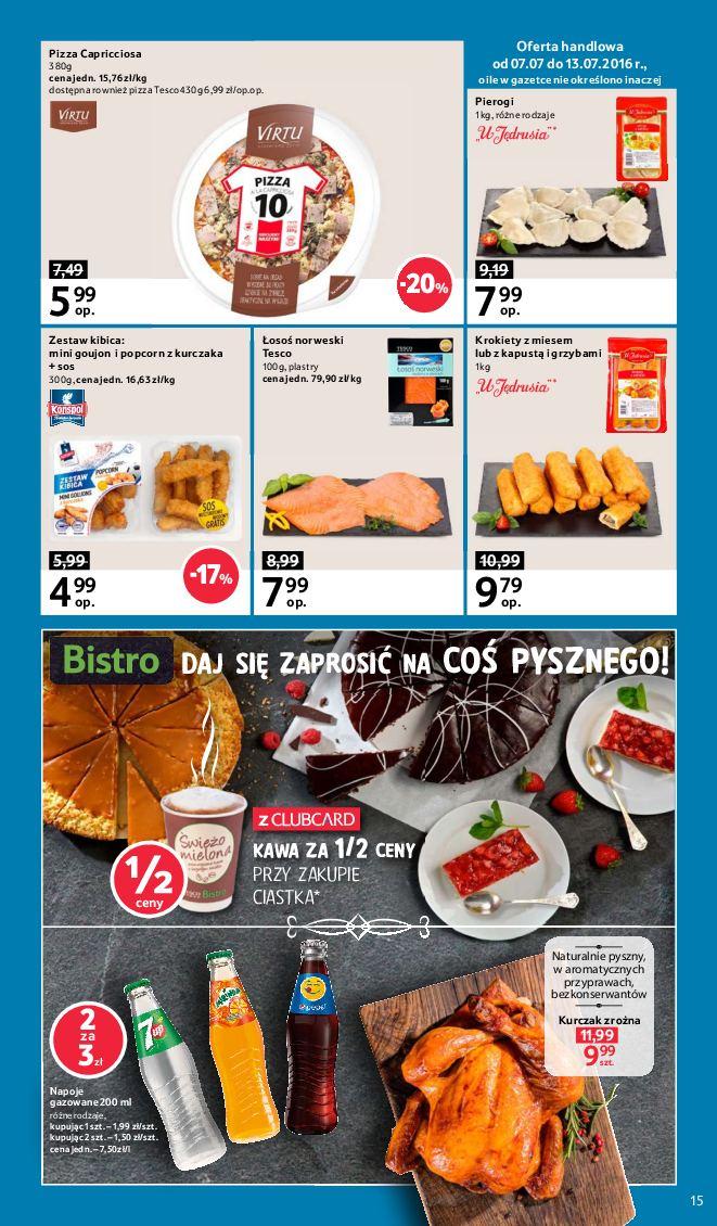 Gazetka promocyjna Tesco do 13/07/2016 str.15