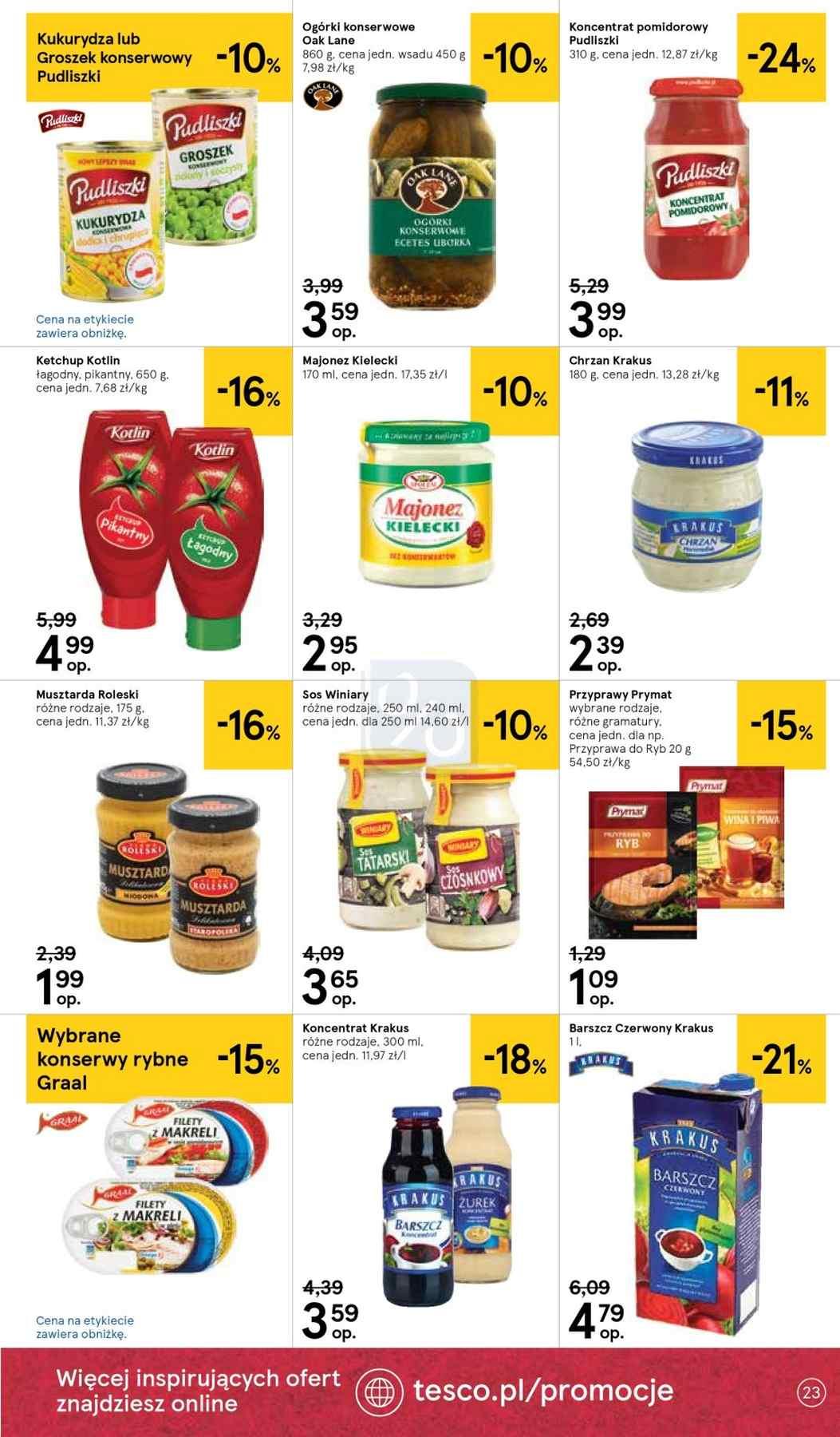 Gazetka promocyjna Tesco do 05/12/2018 str.23