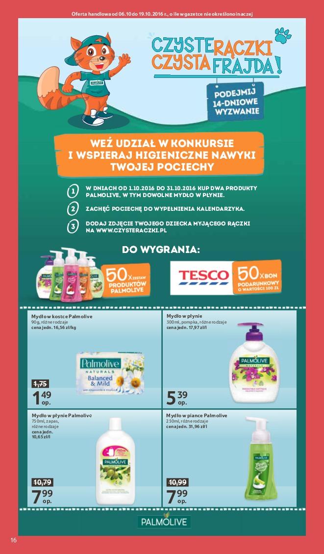 Gazetka promocyjna Tesco do 12/10/2016 str.16