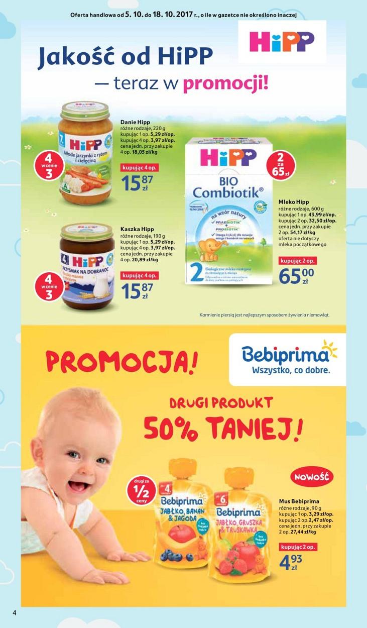 Gazetka promocyjna Tesco do 11/10/2017 str.4