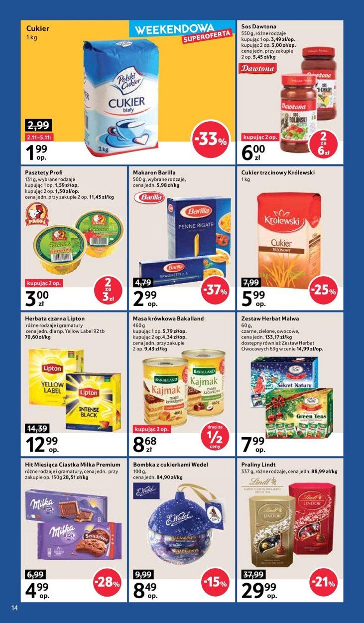 Gazetka promocyjna Tesco do 08/11/2017 str.14