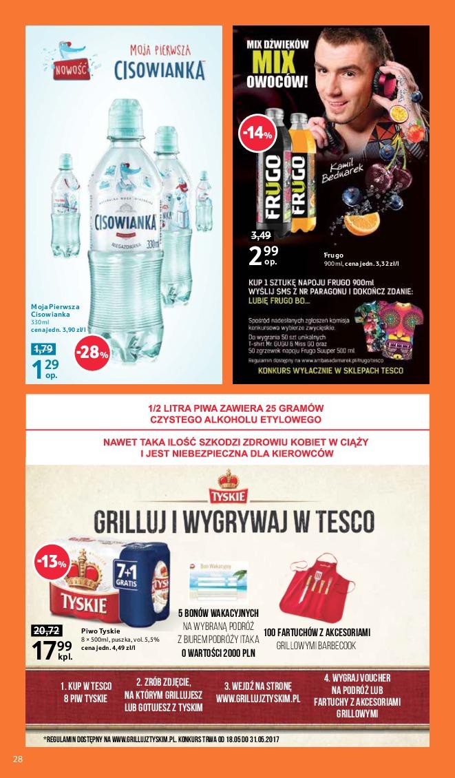 Gazetka promocyjna Tesco do 24/05/2017 str.28