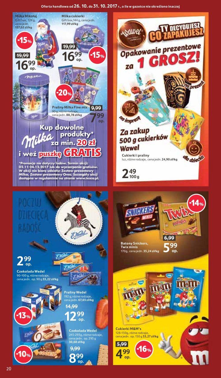 Gazetka promocyjna Tesco do 31/10/2017 str.20