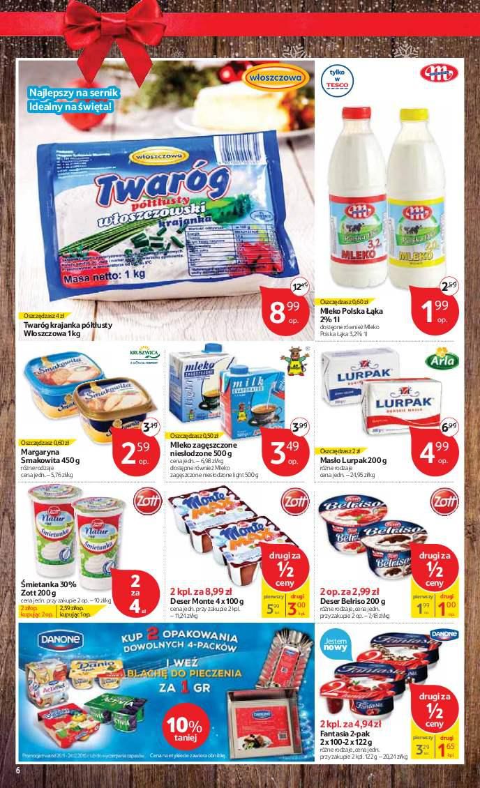 Gazetka promocyjna Tesco do 16/12/2015 str.6