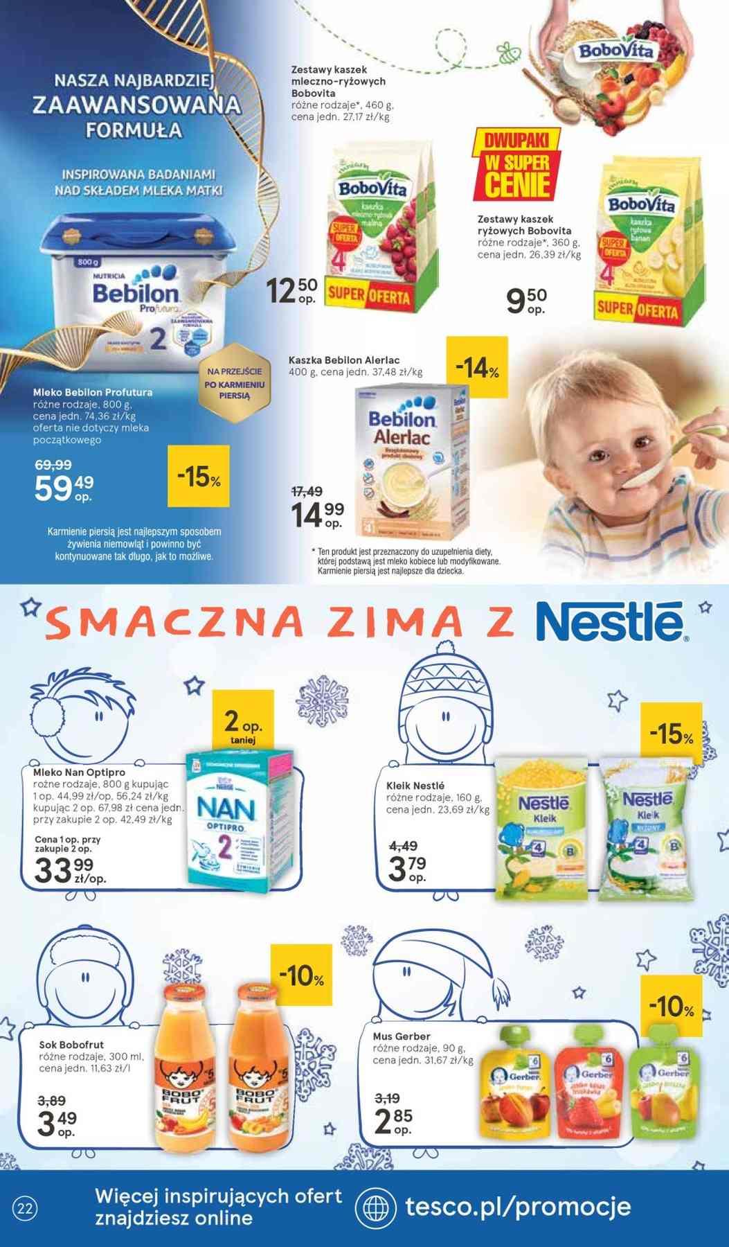 Gazetka promocyjna Tesco do 09/01/2019 str.22