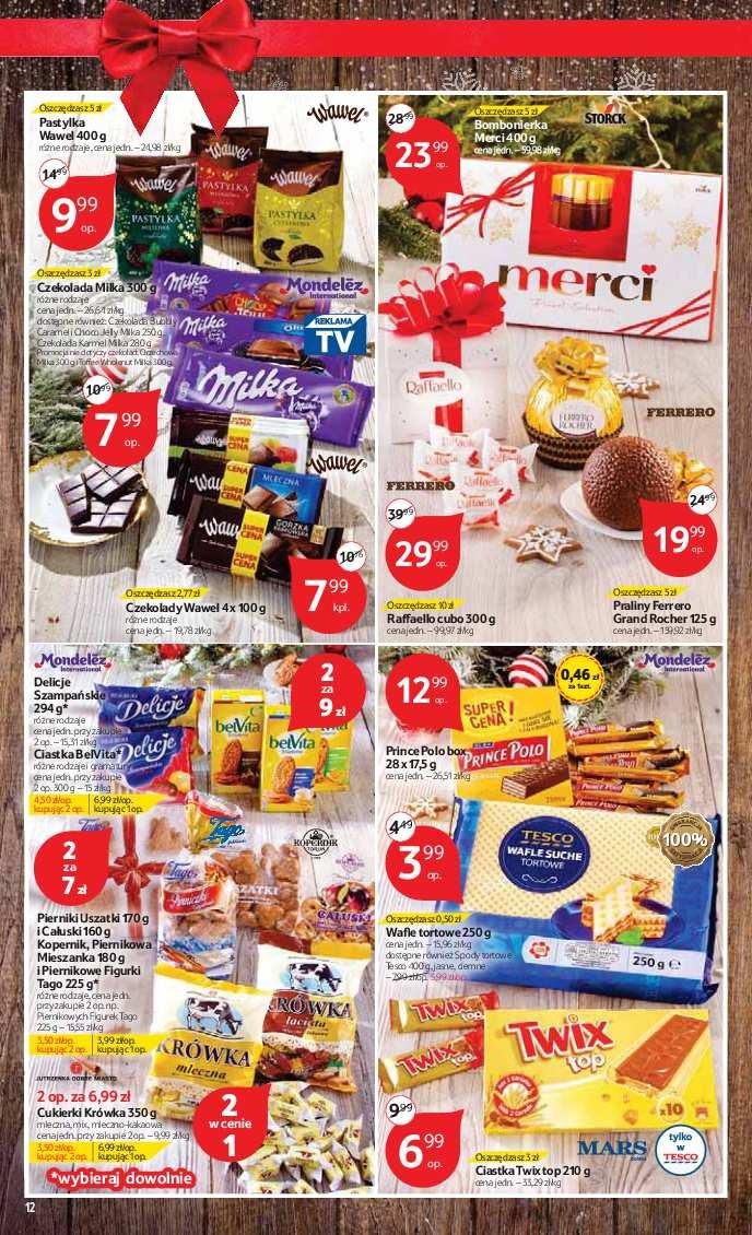 Gazetka promocyjna Tesco do 16/12/2015 str.12