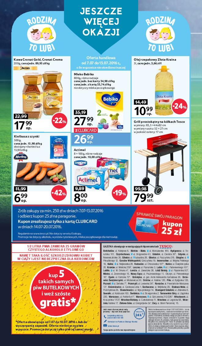 Gazetka promocyjna Tesco do 13/07/2016 str.40