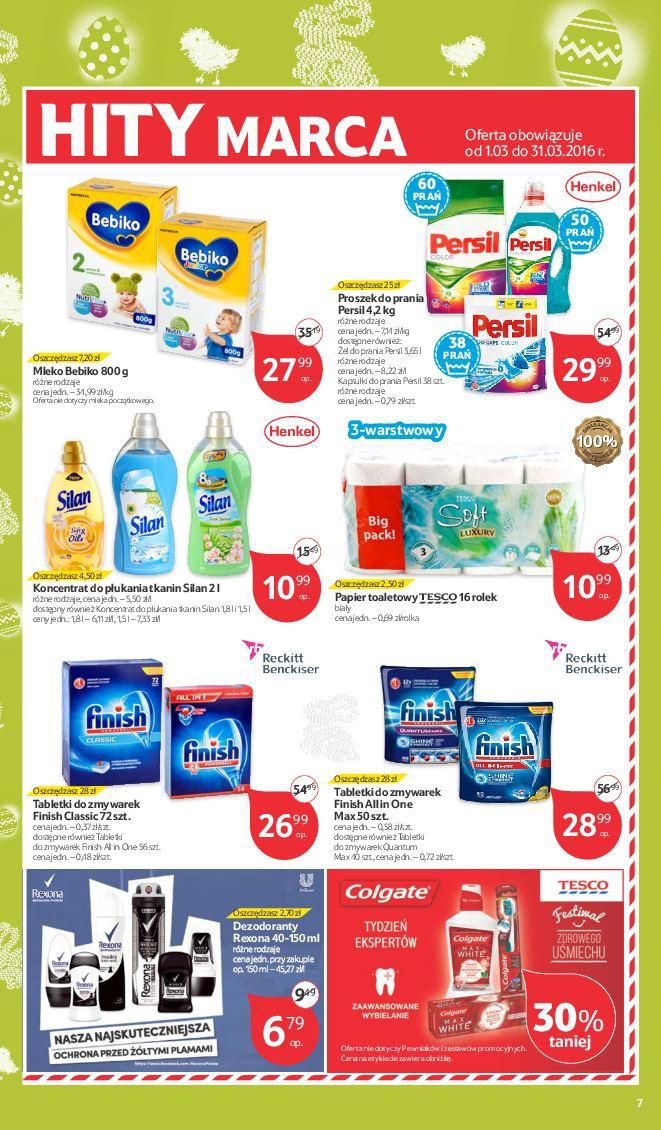 Gazetka promocyjna Tesco do 09/03/2016 str.7