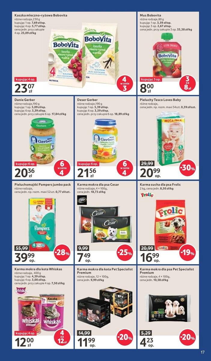 Gazetka promocyjna Tesco do 07/02/2018 str.17