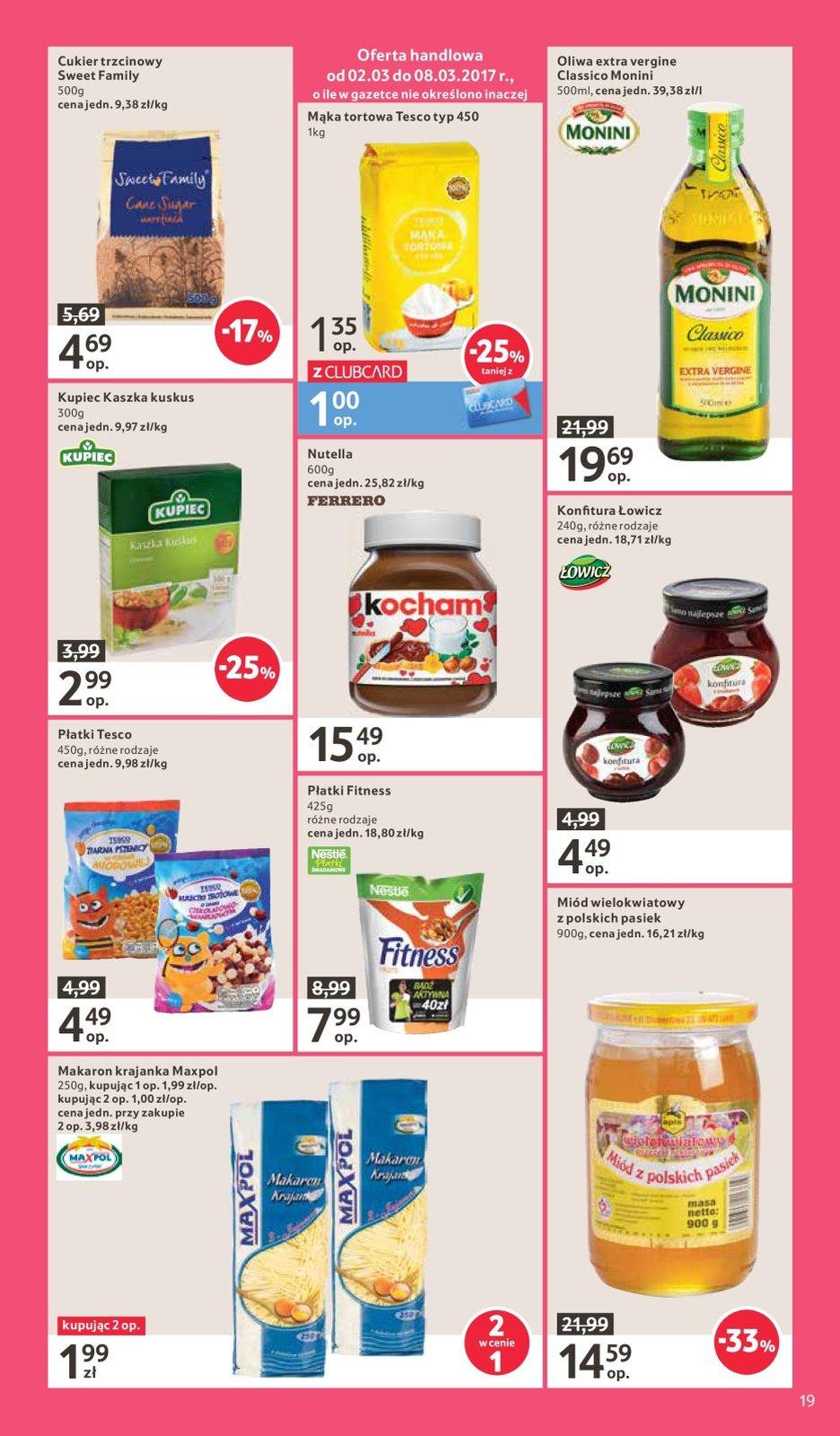 Gazetka promocyjna Tesco do 29/03/2017 str.19