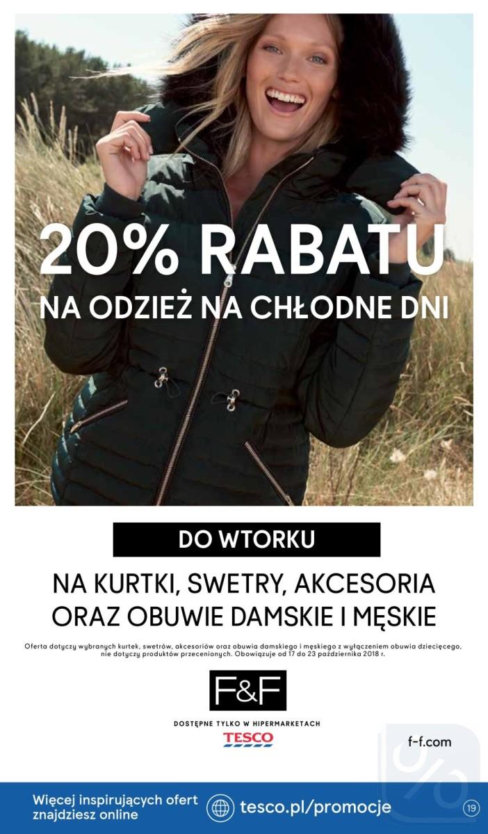 Gazetka promocyjna Tesco do 24/10/2018 str.19