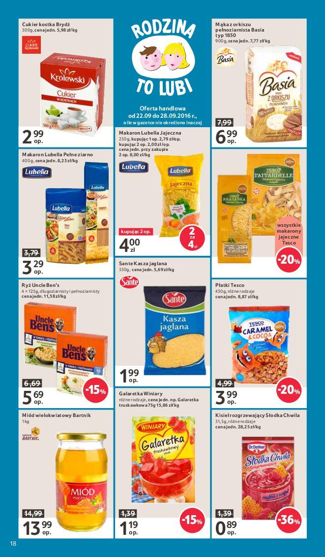 Gazetka promocyjna Tesco do 28/09/2016 str.18