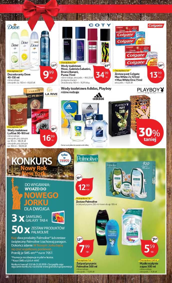 Gazetka promocyjna Tesco do 24/12/2015 str.30