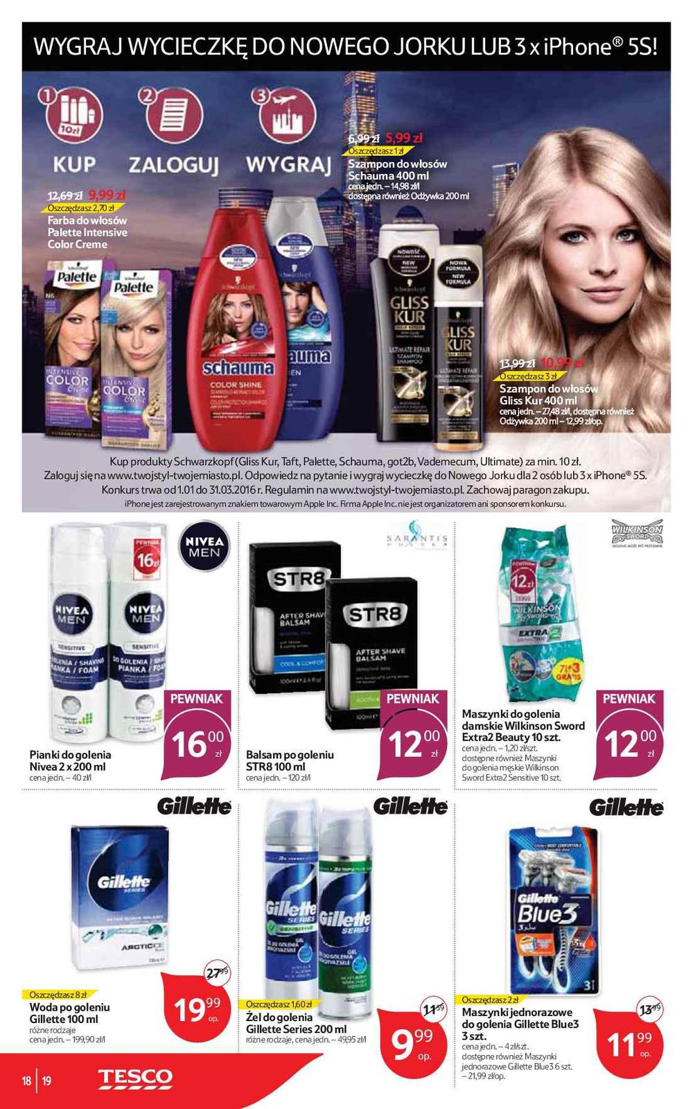 Gazetka promocyjna Tesco do 07/01/2016 str.19