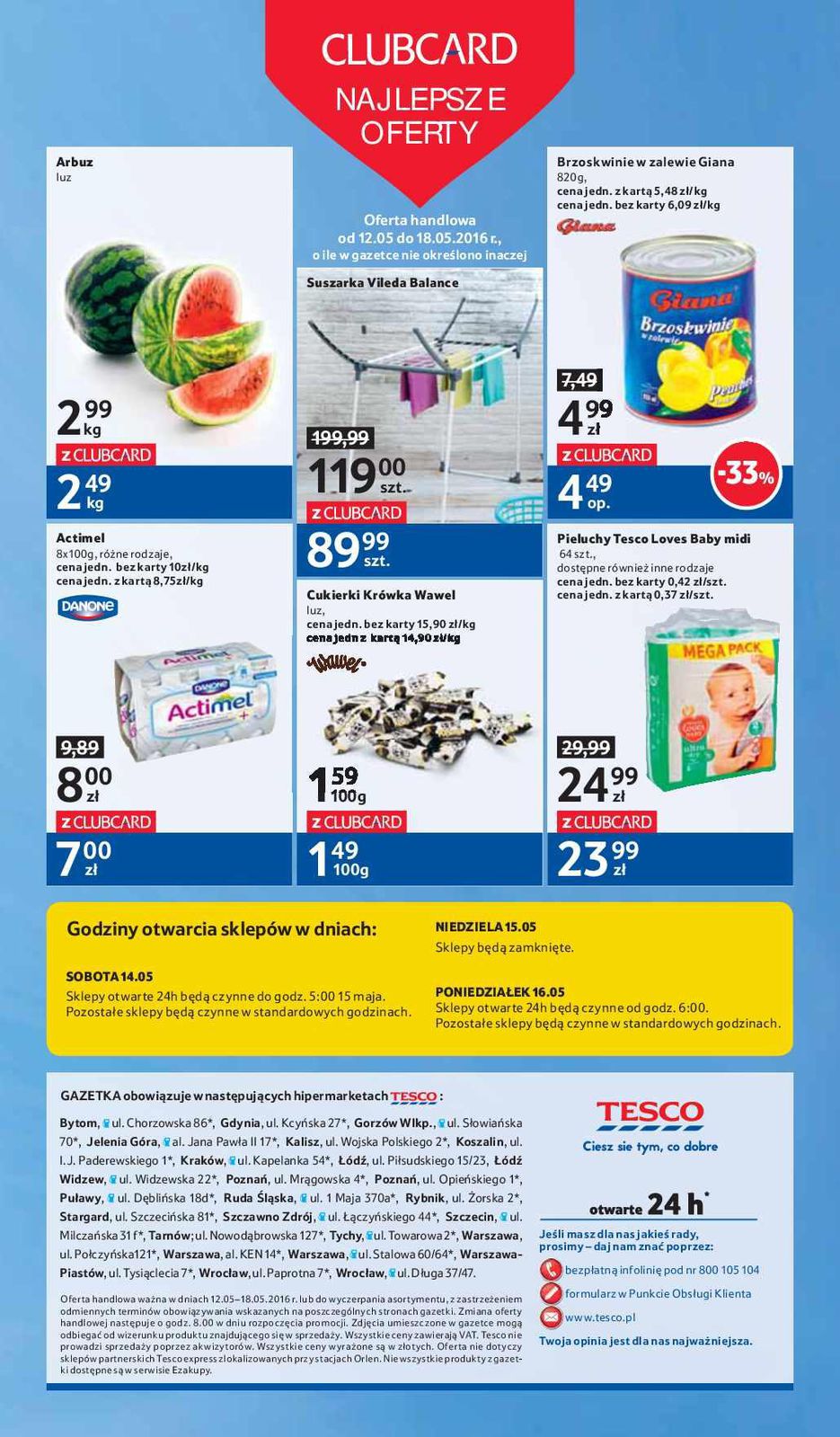 Gazetka promocyjna Tesco do 18/05/2016 str.47