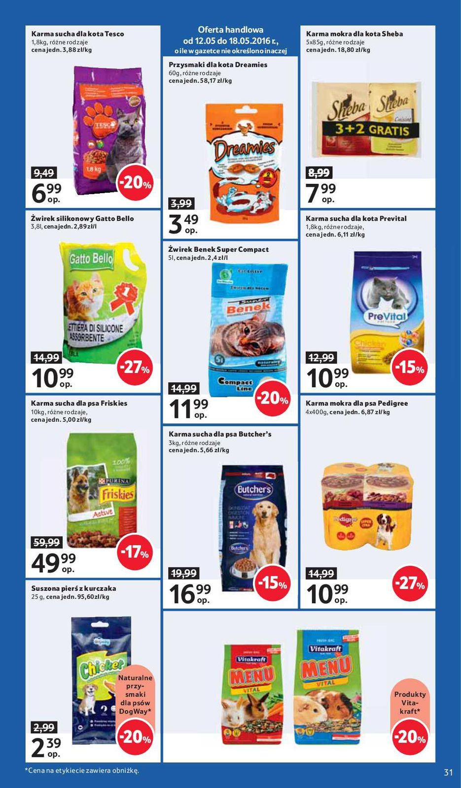 Gazetka promocyjna Tesco do 18/05/2016 str.30