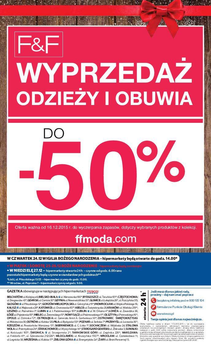 Gazetka promocyjna Tesco do 24/12/2015 str.42