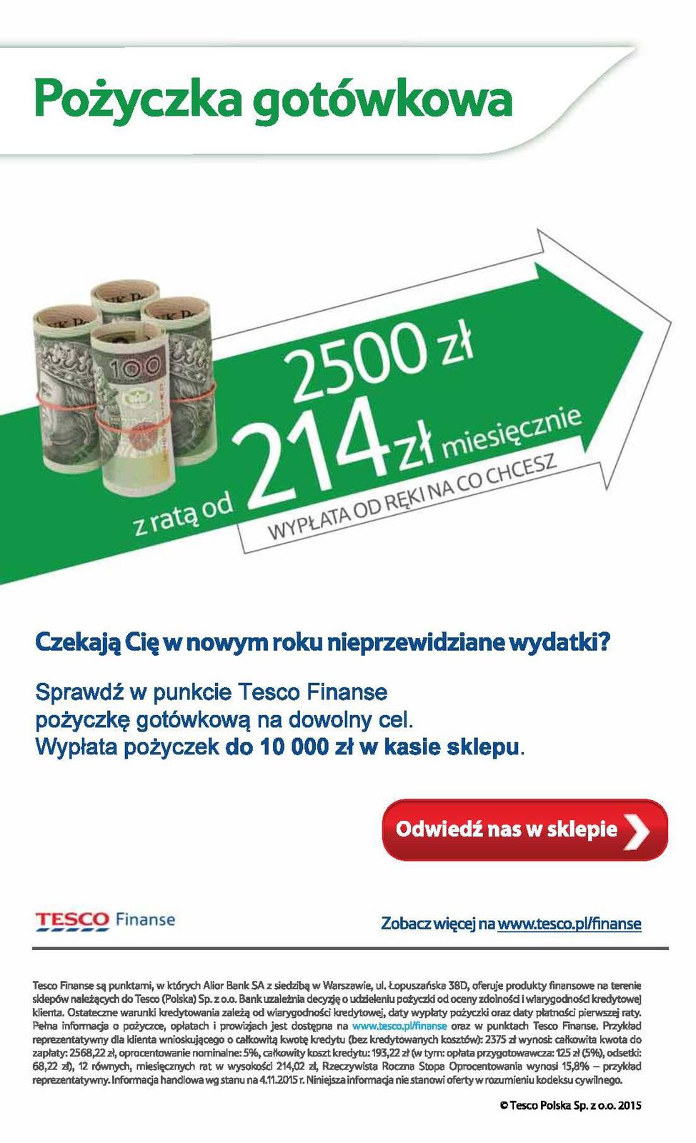 Gazetka promocyjna Tesco do 07/01/2016 str.30