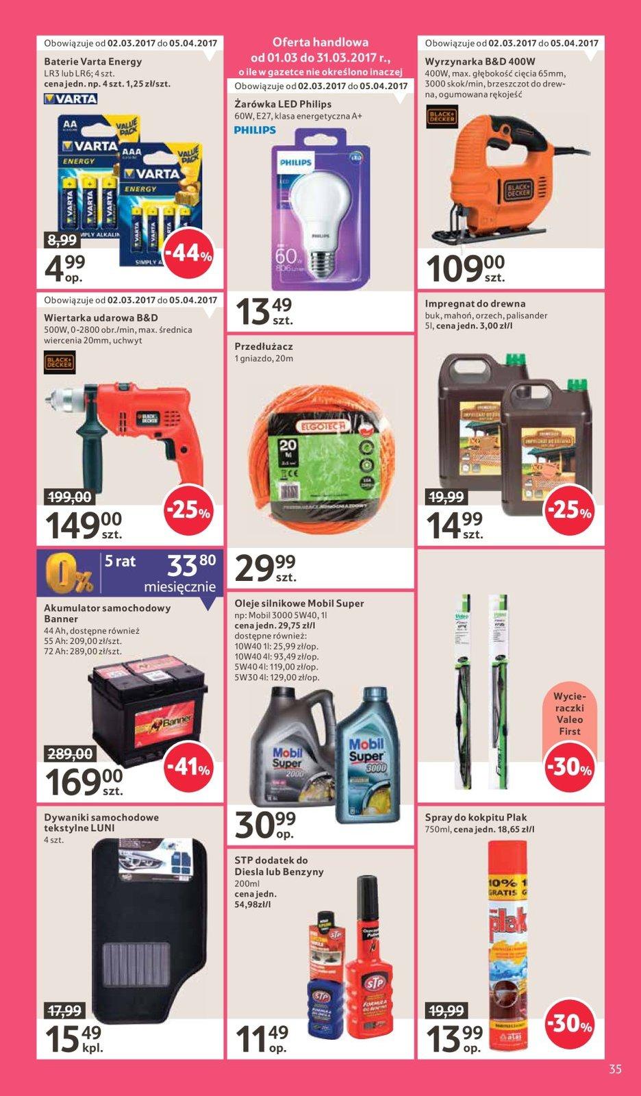 Gazetka promocyjna Tesco do 29/03/2017 str.35