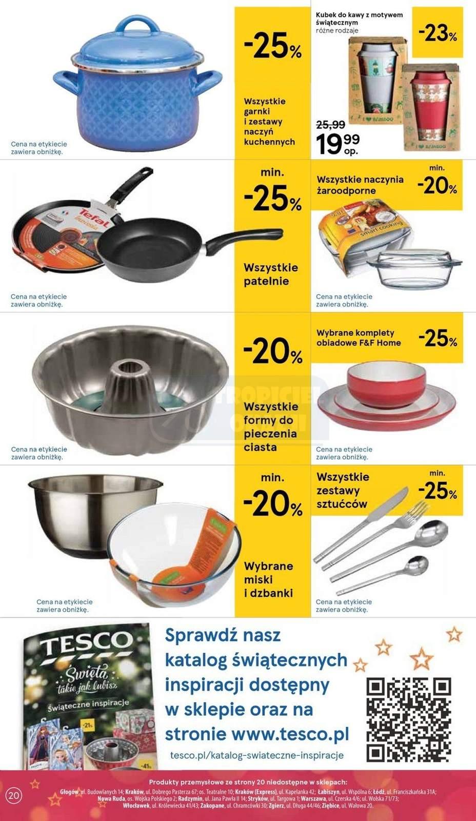 Gazetka promocyjna Tesco do 11/12/2019 str.20