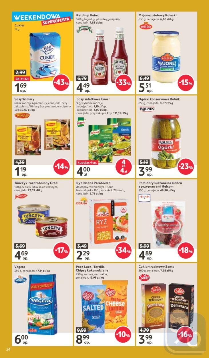 Gazetka promocyjna Tesco do 31/12/2017 str.24