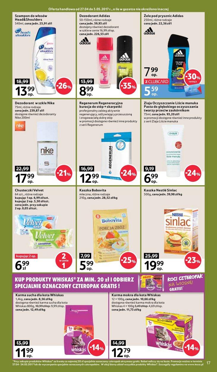 Gazetka promocyjna Tesco do 03/05/2017 str.17