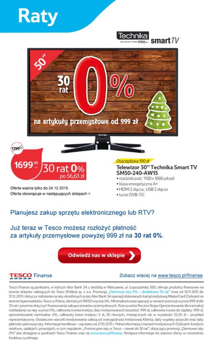 Gazetka promocyjna Tesco do 09/12/2015 str.34